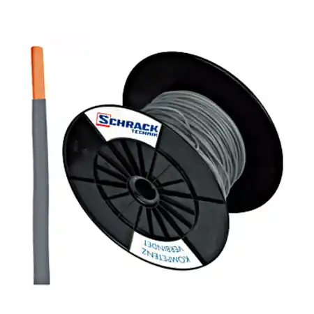 Tambur cu 200m conductor H07V-U 2,5 gri Schrack Ofertă limitată