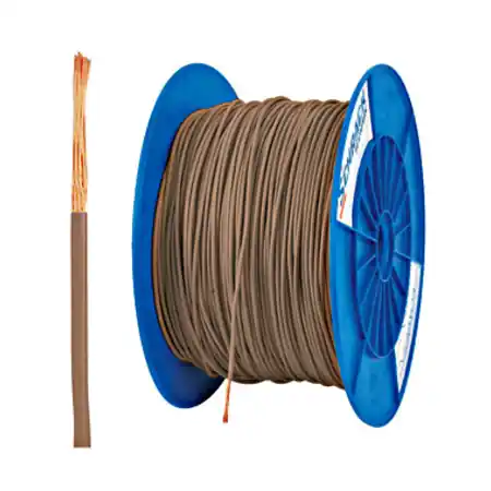 Tambur cu 200m conductor H07V-K 2,5 maro Schrack Preț redus