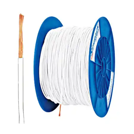 Tambur cu 200m conductor H07V-K 2,5 alb Schrack Retur ușor