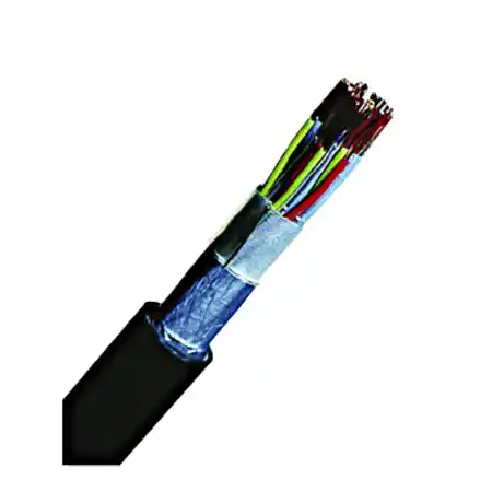 Transport gratuit Cablu telefonic cu izolaţie din PE, F-2YA2Y 20x2x0,6 negru Schrack